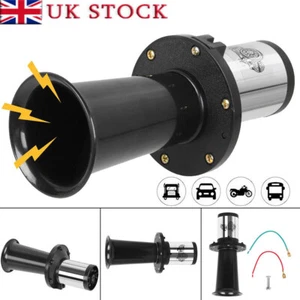 Air Horn Ahoooogah Vintage 12V Classic Sound Dog Klaxon Boat Claxon Car Van - Picture 1 of 11