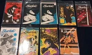 Shuriken 1985-1987 Fumetti #1 Thru #8 Ottime Condizioni Doppio 2 - Foto 1 di 24