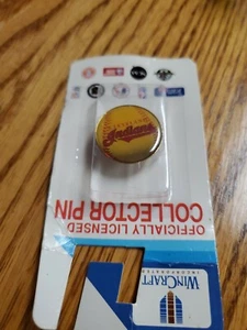 Neu Cleveland Indians Vintage Logo Pin MLB LOGO Guardians Hi  - Bild 1 von 4