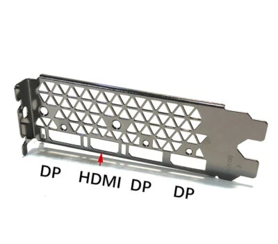 New NVIDIA GTX1080Ti graphics card full height bezel DP+HDMI+DP+DP with screws - Image 1 of 4