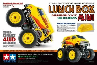 TAMIYA 57409 LUNCH BOX MINI COMPACT 4WD - KIT 1/24 RADIOCOMANDATO ELETTRICO - Immagine 1 di 4