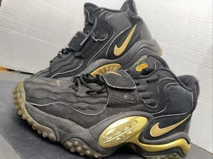 Nike Air Zoom Turf Jet 97 Black Metallic Gold Mens Size 9- Rare 2013 - Picture 1 of 6