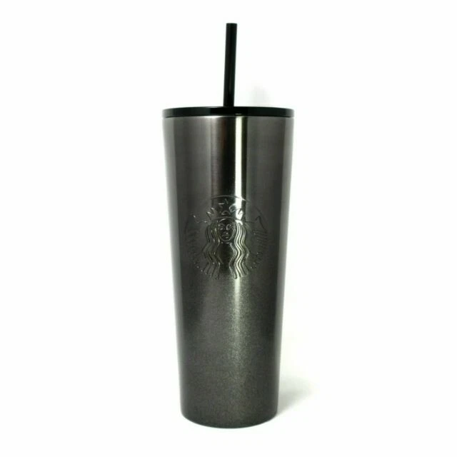 Starbucks Holiday 2019 Stainless Steel Cold Drink Tumbler - Black