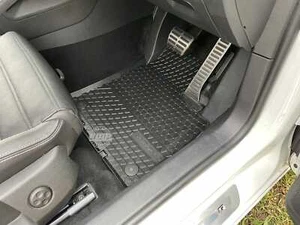 VW Scirocco MK3 R Front Rubber Foot Mats All Weather Summer Winter Rain or Shine - Picture 1 of 11