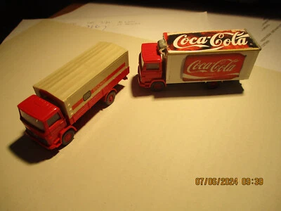 RE-WIKING - MB LP 1317 UMBAU/AUFBAU X2 - COCA COLA * DB - Immagine 1 di 4