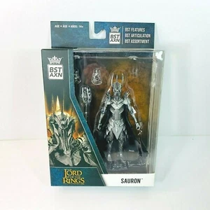Sauron DER HERR DER RINGE BST AXN ACTIONFIGUR Unglaubliche Skulpturendetails NEU - Bild 1 von 2