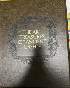 Franklin Mint The Art Treasures of Ancient Greece 24K medals 51sheet - Picture 1 of 8