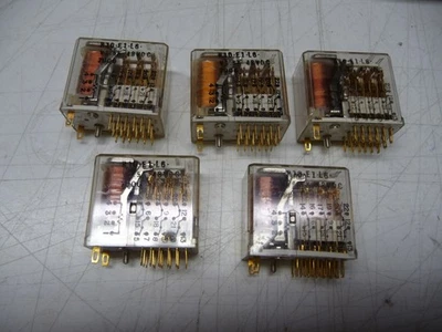 Potter & Brumfield - TE Connectivity, 5 ea. R10-E1L6-V1.5K, 48VDC, 6 Pole, Relay - Image 1 of 3