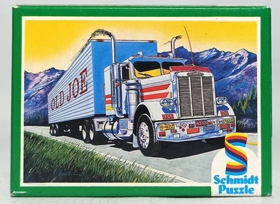 SCHMIDT MINI PUZZLE VTG #02439 OLD JOE TRUCK 54 pcs 125 x 175mm EUROPEAN MIP - Image 1 of 4