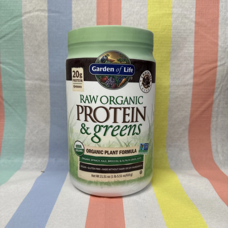 Garden of Life Raw Protein and Greens Chocolate 22oz