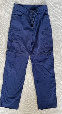Boy Scouts Of America BSA Youth Switchback Pants Uniform Blue Sz 20 Convertible - Image 1 of 2