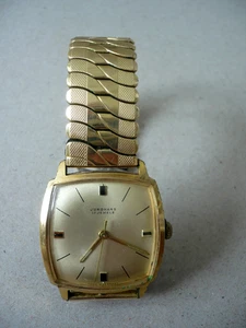 Junghans 17 Jewels Herrenuhr Mechanischer Aufzug mit Elasto Fixo Armband Vintage - Bild 1 von 6