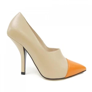 FENDI decolte donna taglia 36 pelle beige - Foto 1 di 6