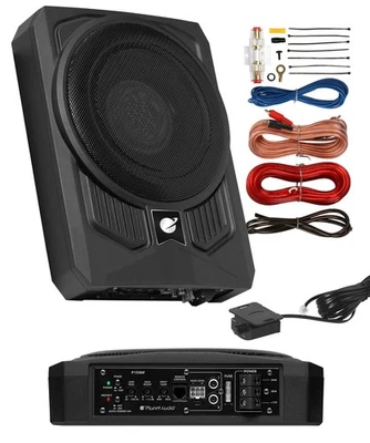 P10AWK Amplified Car Subwoofer - 1000 Watts, Low Profile, 10 Inch Subwoofer, ... - Image 1 of 4