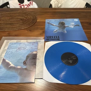 Nirvana Nevermind Blue Album Svlp038A - Imagen 1 de 10
