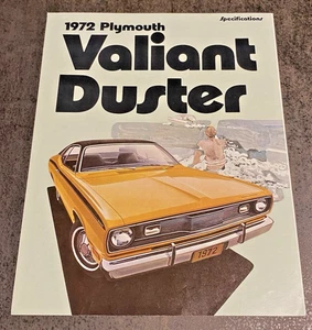 Notice Publicitaire  PLYMOUTH Valiant Duster - 1972 - Imagen 1 de 3
