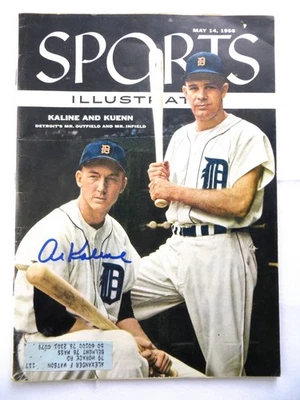 Al Kaline Signed Autographed Magazine Sports Illustrated 1956 Tigers JSA AH04512 - Image 1 of 4