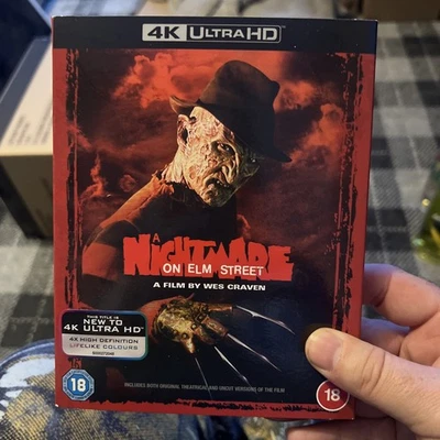 A Nightmare on Elm Street (4K UHD Blu-ray) John Saxon Johnny Depp Robert Englund - Image 1 of 2