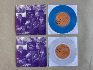 BLINK (Pre 182) Short Bus 7” CLEAR & BLUE (/100) RARE VINYL ENEMA TOYPAJ - Picture 1 of 3