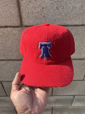 Sombrero de lana Philadelphia Phillies Bell Sports Specialities 643 ajustado talla 7 3/8 Foto 1 de 4