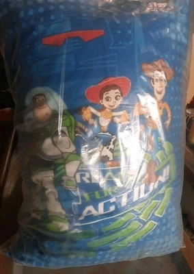 Almohada de cama Toy Story Buzz Lightyear nueva en plástico Foto 1 de 3