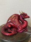 Windstone Editions Lap Dragon Ruby Red Pena 2000