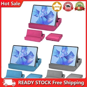Tablet Kissen Halter Winkel Verstellbar Multi-Winkel Tablet Ständer für Bett Schoß Schreibtisch - Bild 1 von 15