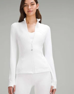 Chaqueta Lululemon Define nueva con etiquetas *Nulu blanca TALLA 10 Foto 1 de 4