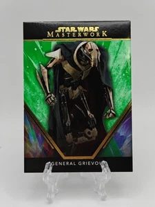 2024 Topps Star Wars Masterwork General Grievous Green /99 #4 - Picture 1 of 2