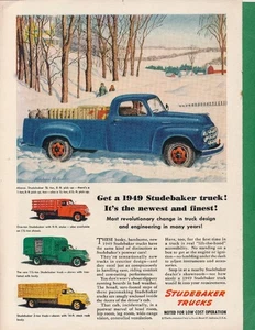 Anuncio de revista - 1949 - Camiones Studebaker - (#2) - Imagen 1 de 1