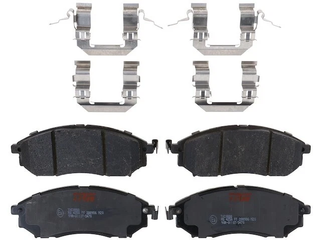 Conjunto de pastilhas de freio dianteiro para 2006-2010 Infiniti M35 3.5L V6 2007 2008 2009 YZ838NH - Imagem 1 de 1