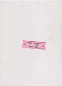 Striscia titolo THOMPSON TWINS - Foto 1 di 1