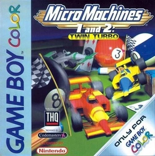 Micro Machines 1 And 2 - Nintendo Game Boy Gameboy Color Racing Video Game Boxed - Image 1 of 1