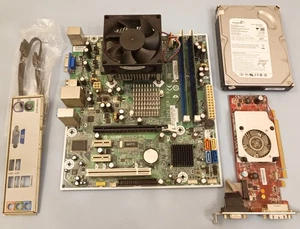 PC MS-7525 1.0 + CPU Pentium E2200 + 3GB RAM + Radeon HD 3450 + Hard Disk SATA - Foto 1 di 5