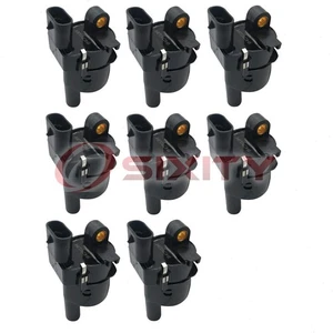 8 pc Hitachi Ignition Coils for 2007-2014 Cadillac Escalade ESV 6.2L V8 tl - Picture 1 of 5