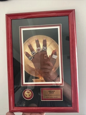 Marco de 5 anillos Chicago Bulls  Foto 1 de 4