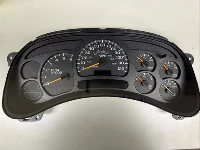 2003-2007 CHEVY SILVERADO GMC SIERRA INSTRUMENT CLUSTER 15224141 - Image 1 of 4