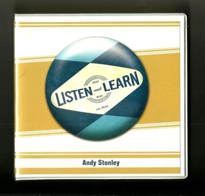 ANDY STANLEY Listen And Learn (2008, 3 CD) North Point: Christianity: RARE - Picture 1 of 2