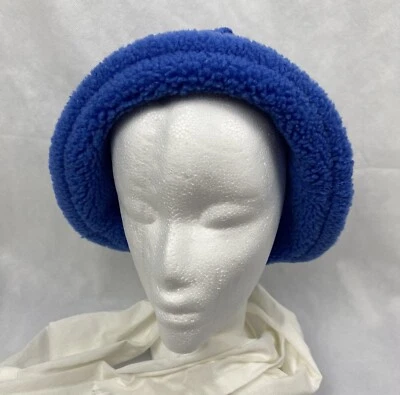 Sombrero de cubo Lands' End azul claro para mujer polar talla S/M Foto 1 de 4