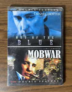 Out Of The Blue & Mobwar Double Feature DVD Set Dennis Hopper Jake Lamotta - Imagen 1 de 2