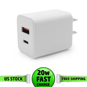 OEM Wholesale 20W Charger USB-C to C For iPhone X 11 12 13 14 15 16 Pro Max - Picture 1 of 14