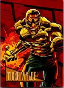 Tiger Wylde Marvel SkyBox Karte Cybernetic Mercenary Ruthless Corporate Raider - Bild 1 von 2