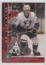 2001-02 ITG Be A Player Memorabilia Ruby Spring Expo /10 Jonas Ronnqvist #142