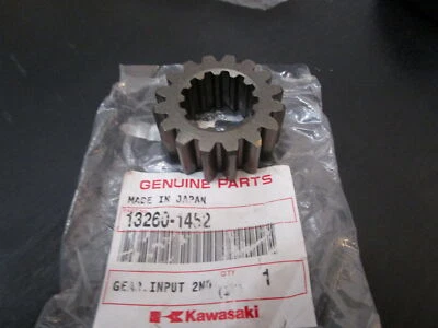 KAWASAKI 95-02 NINJA ZX6R 05-08 ZZR600 SEGUNDA TRANSMISIÓN 16T MARCHA 13260-1452 Foto 1 de 2