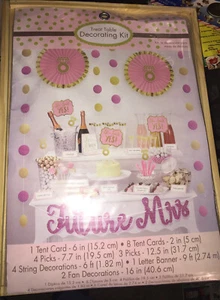 Funkelnde Hochzeit Süßigkeiten Tischdekoration Kit (23 Stck.) ~ Braut Party Zubehör Rosa - Bild 1 von 2