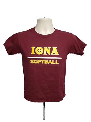 Camiseta Iona College Softbol Juvenil Pequeña Borgoña Foto 1 de 4