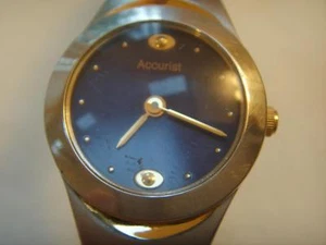 ACCURIST STAINLESS STEEL LADIES BRACELET WATCH NEW BATTERY - Picture 1 of 1