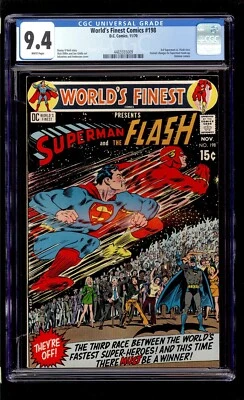 World's Finest #198 1970 CGC 9.4 NM White High Definition Scans** - Image 1 of 2