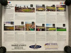 *TOP TEN MINOR LEAGUE BALLPARKS IN DEN VEREINIGTEN STAATEN* POSTER 21X16" PBMC - Bild 1 von 1