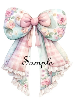 Pink Flamingo Calico - Bloque de edredón de arte de tela - Lote de 10 - Shabby - 100% algodón Foto 1 de 4